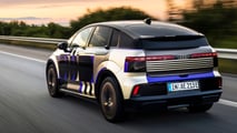 Audi A2 e-tron mit Tarnfolie