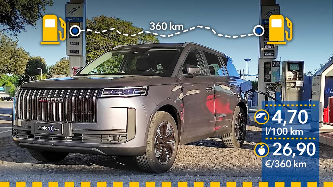 Prueba de consumo JAECOO 5 Híbrido