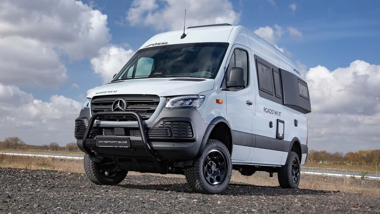 Esta Mercedes Sprinter 4x4 de Vansports es una camper imparable
