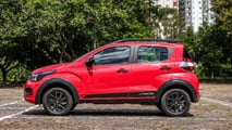Teste Fiat Mobi Trekking 2026 - lateral
