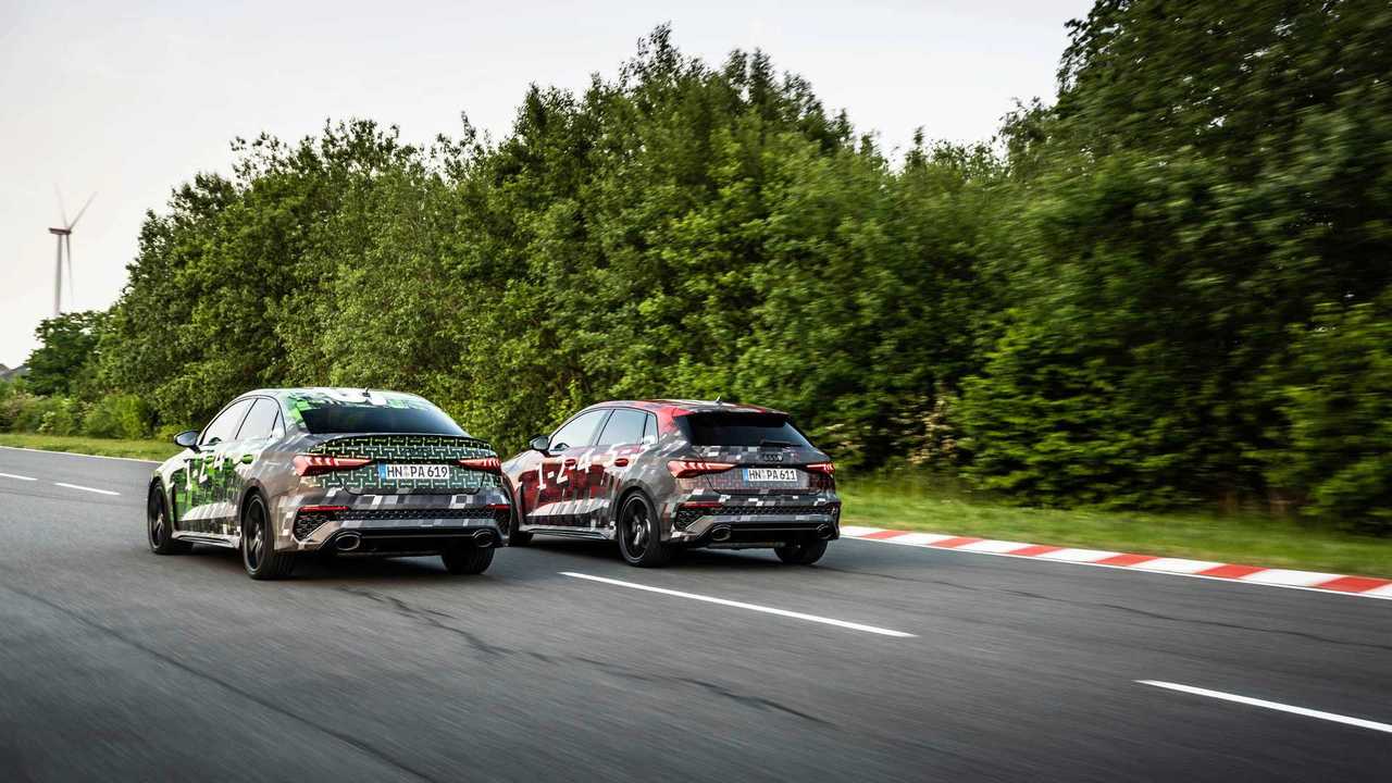 Audi RS 3 в кузове седан и хетчбэк