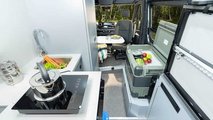 Pleasure-Way Recon 4×4 Adventure Van Mercedes-Benz Sprinter cocina