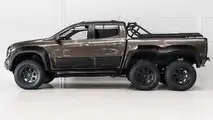 Mercedes-Benz X-Class Six-Wheeler Side