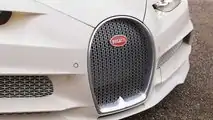 Bugatti Chiron habillé par Hermès