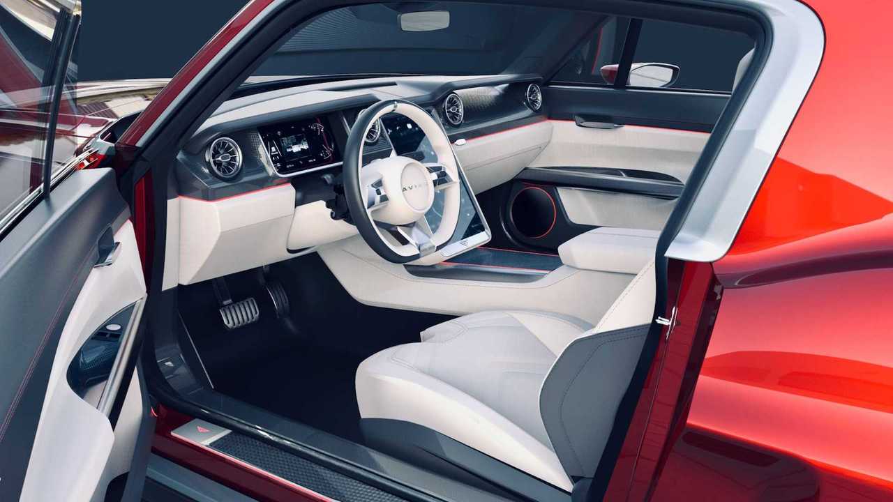 Aviar R67 All-Electric Mustang Concept: cabina anteriore