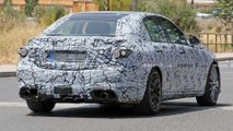 Olası 2022 Mercedes-AMG C53 casus fotoğraflar