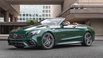 Mercedes-Benz S63 Cabriolet: Designo Manufaktur Deep Green
