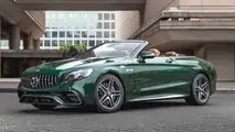 Mercedes-Benz S63 Cabriolet: Designo Manufaktur Deep Green