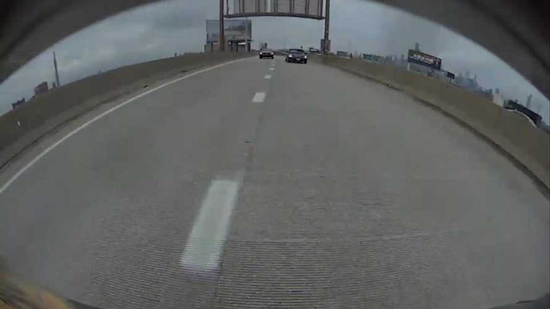 What Caused This Stupid Accident In Chicago? Teslacam May Help The Corolla Driver