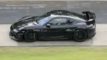 Porsche Cayman GT4 RS Casus Fotoğraflar