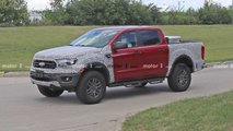 Ford Ranger Tremor Spy Photos Profile Front