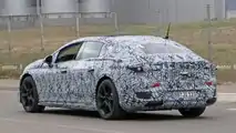 Mercedes EQS spy photo