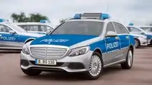 Polizeiautos in Deutschland: Mercedes C-Klasse