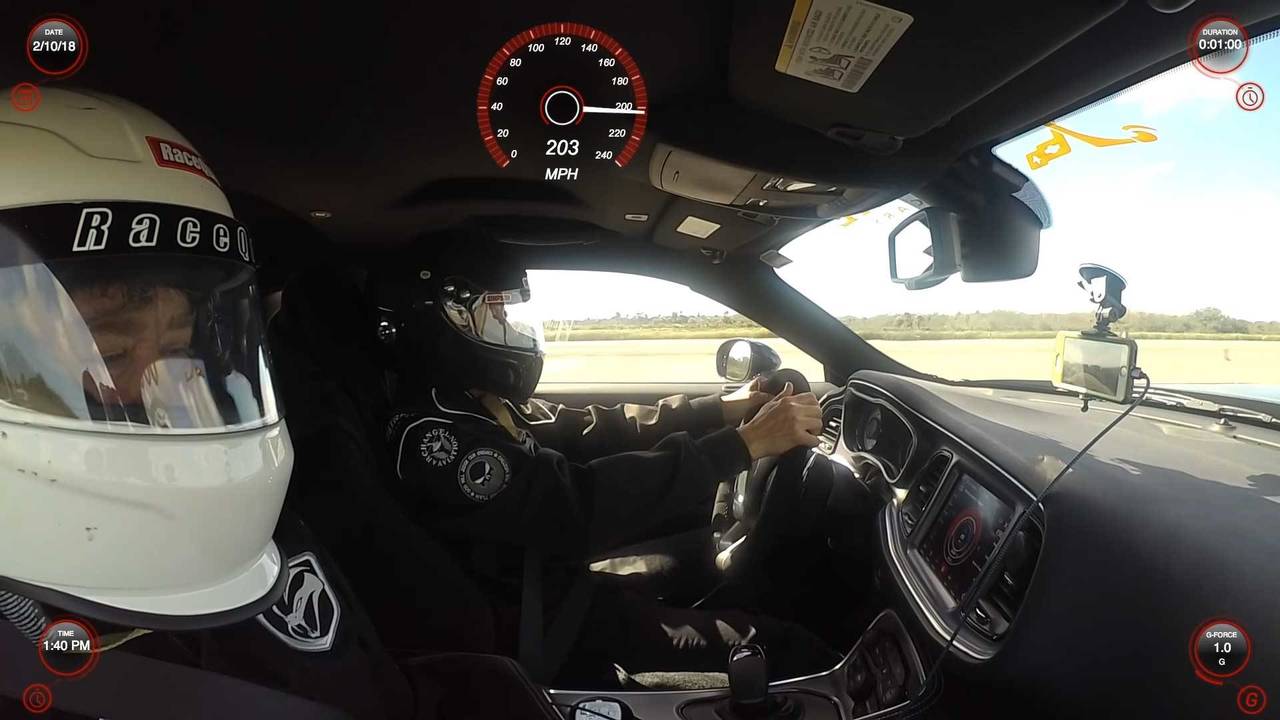 Dodge Challenger Demon 203 MPH