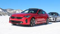 2018 Kia Stinger Ice Driving