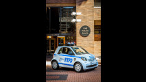 La smart fortwo della polizia di New York