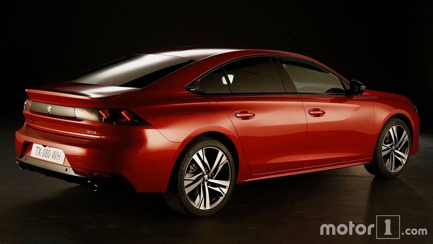 Peugeot 508 (2018) shooting studio