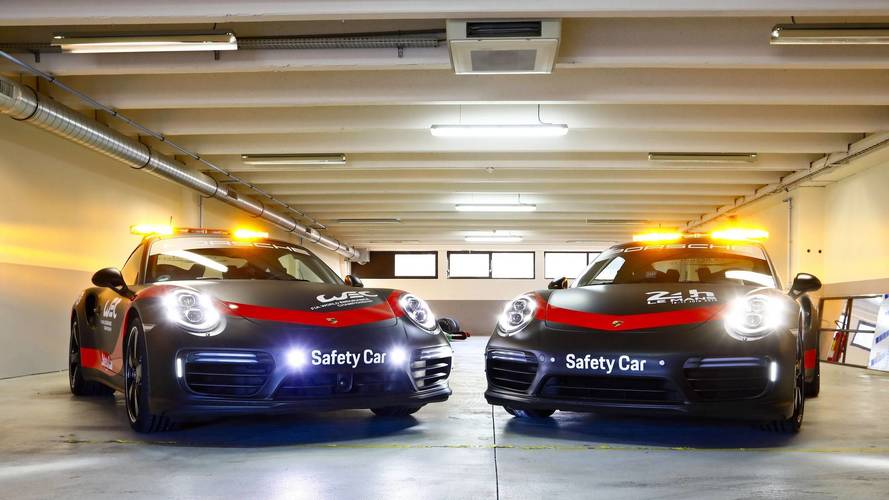 Dünya Dayanıklılık Şampiyonası'nın güvenlik aracı Porsche 911 Turbo