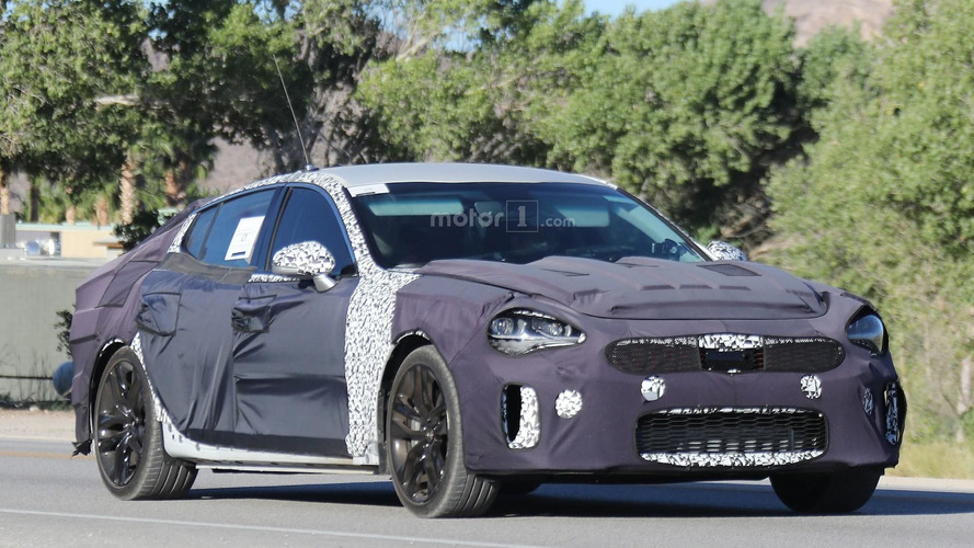 2018 Kia GT spy photo