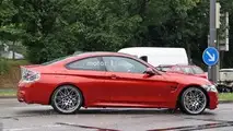 BMW M4 facelift spy photo
