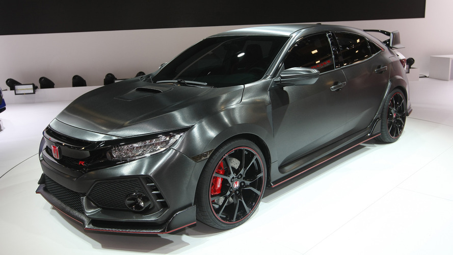 Honda Civic Type R Prototype 2016 Mondial de l'Automobile