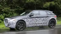 Jaguar E-Pace test mule spy photo