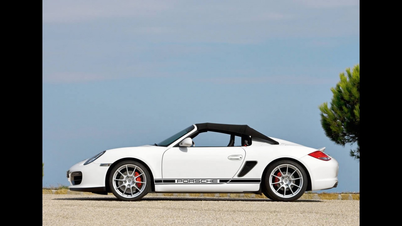Porsche revela detalhes do Boxster Spyder 2010