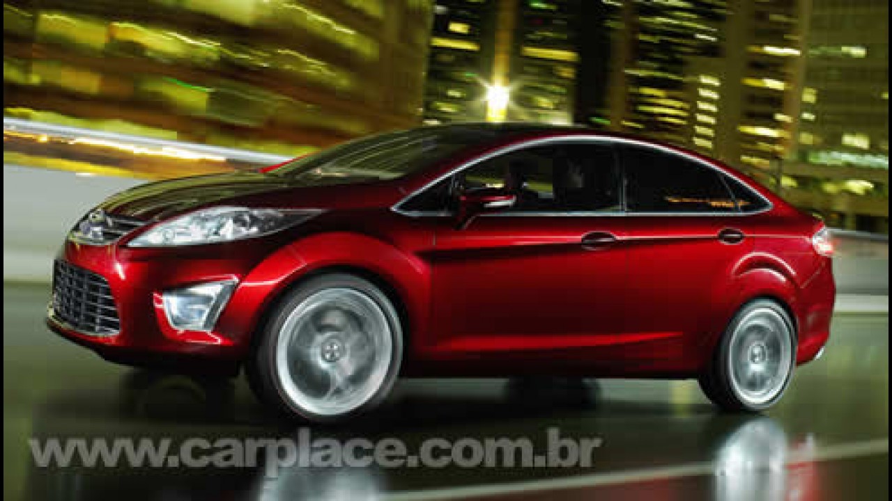 Salão de Detroit 2008: Ford Verve Sedan Concept pode ser o novo Fiesta Sedan