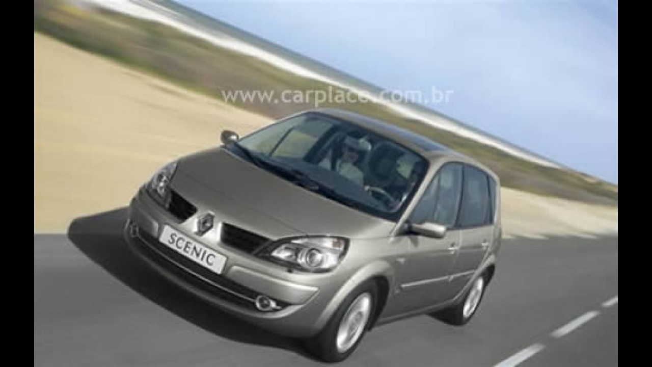 Renault anuncia Grand Scénic e Megane Coupé - Vendas começam em fevereiro de 2008