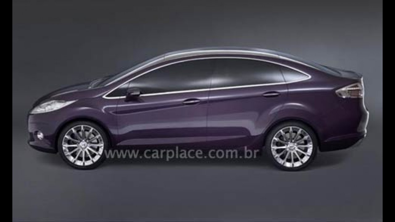 Novo Ford Fiesta Sedan 2009? Ford apresenta conceito Verve Sedan