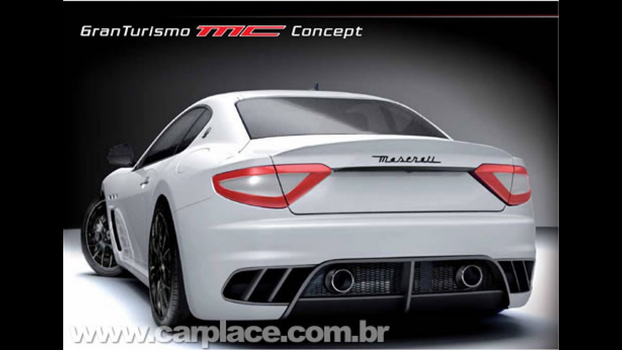 Salão de Paris 2008: Maserati mostrará o GranTurismo MC Concept de 450 cv