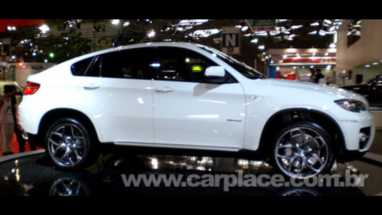 Salão do Automóvel 2008 - BMW mostra o novo X6 com tração inteligente xDrive