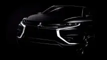 Mitsubishi Outlander PHEV Concept-S, i primi teaser
