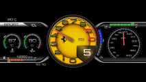 Ferrari LaFerrari - La strumentazione digitale