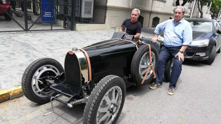 El Museo Fangio recibió una Bugatti de Pur Sang