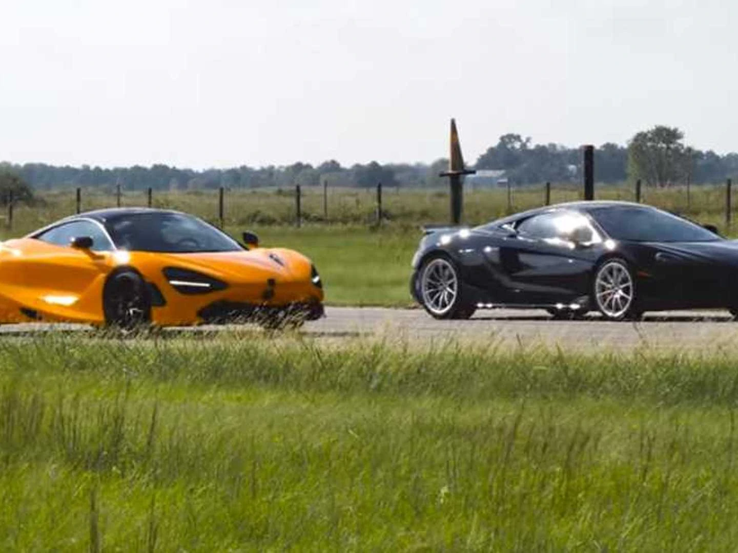 Mclaren 720s Duels Hennessey S Modded 600lt