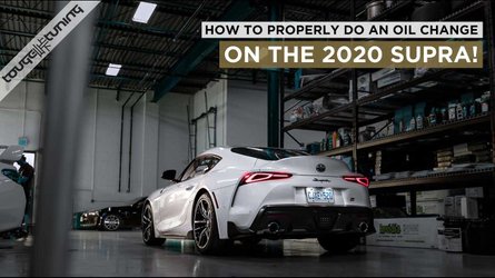 toyota supra oil change procedure