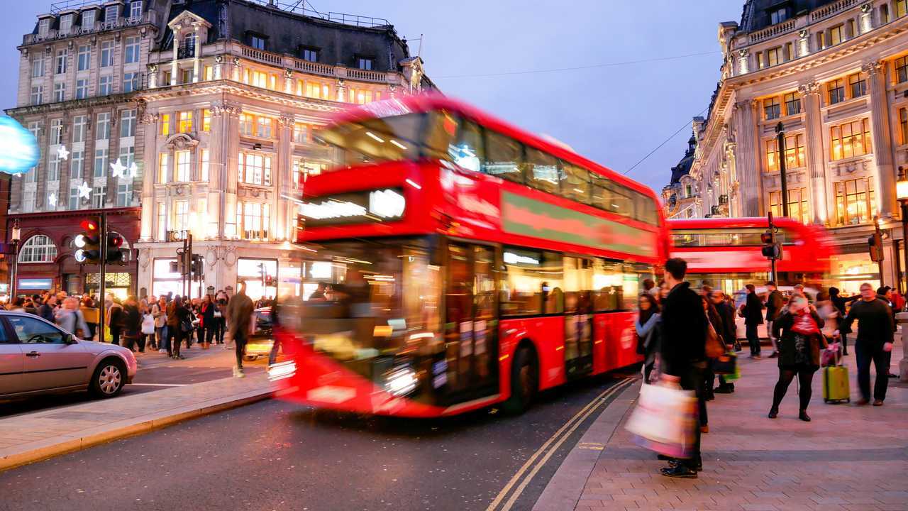 Shopping on Oxford Street London