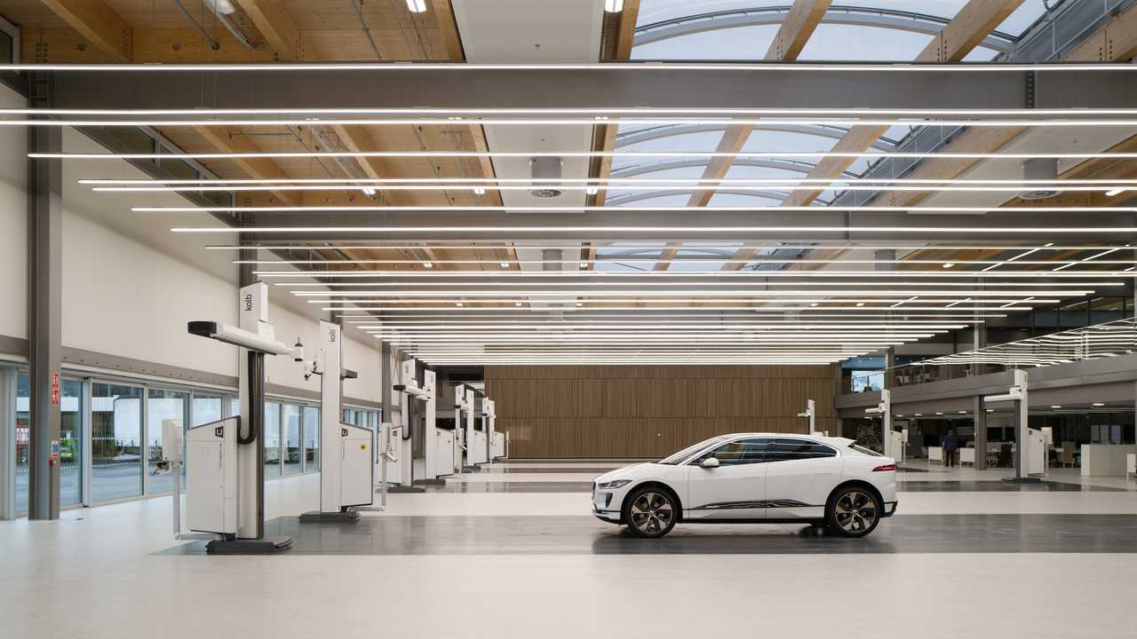 Jaguar's new design studio in Gaydon UK