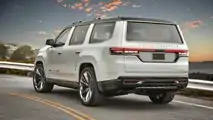 Jeep Grand Wagoneer Concept Exterieur 02 Hinterviertel