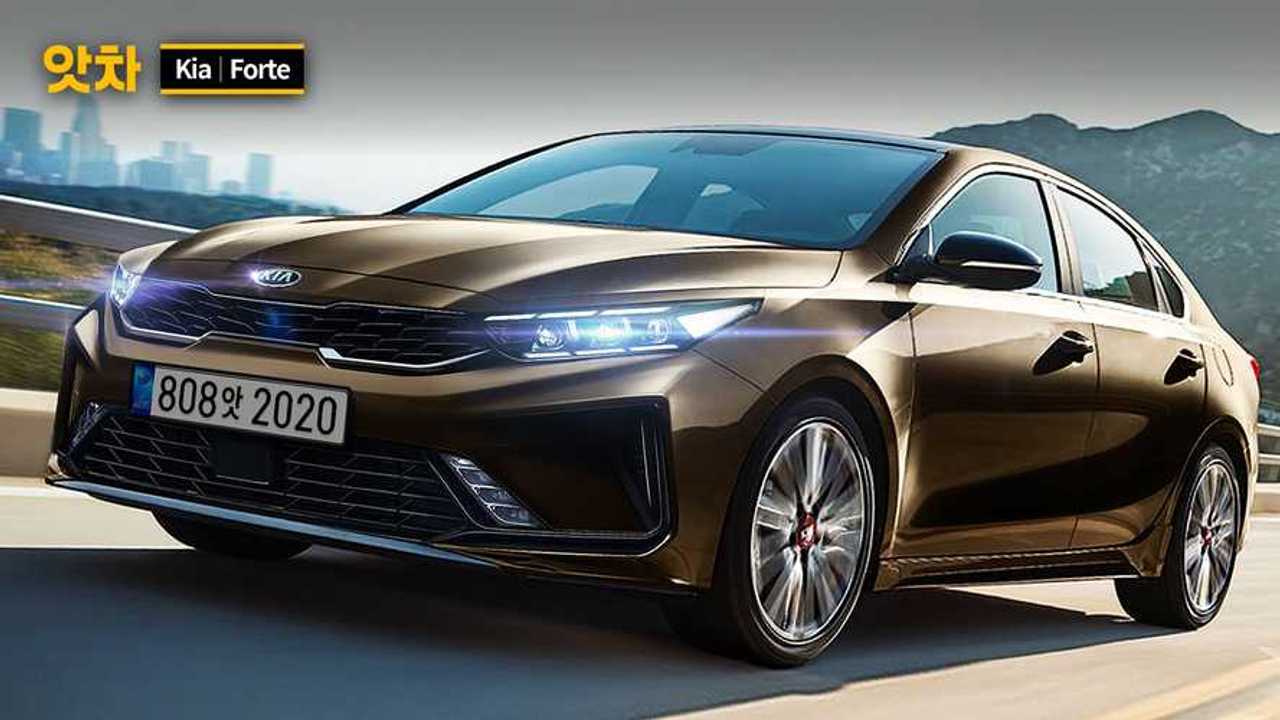 Kia Forte/K3 Render'ları