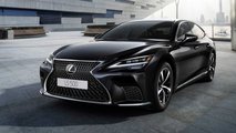 Lexus LS Facelift (2021): Der LS 500 von schräg vorne