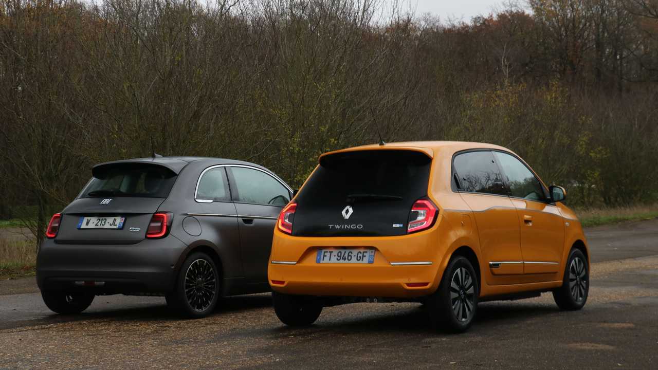 Fiat 500 électrique vs Renault Twingo Electric