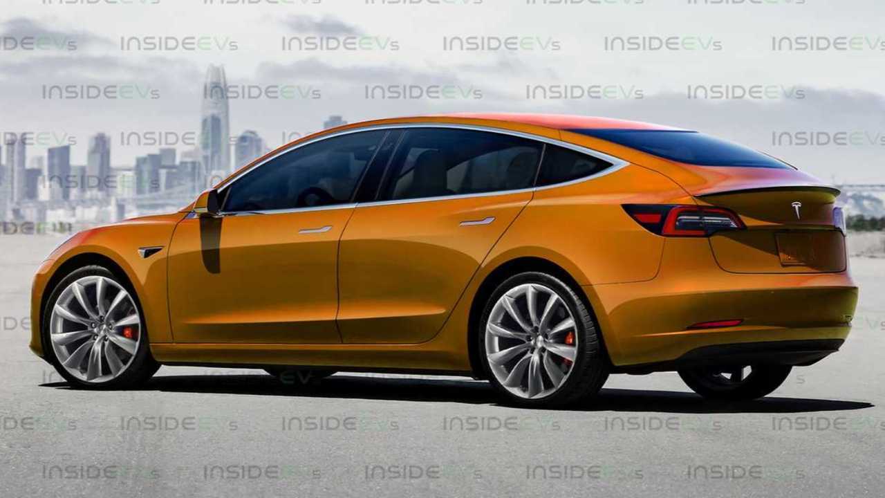 tesla hatchback