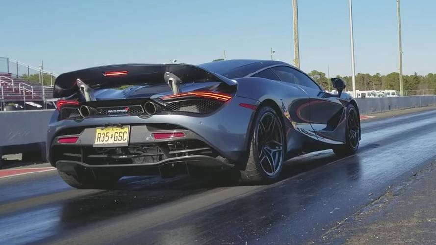 McLaren 720S Drag Strip