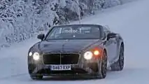 2019 Bentley Continental GTC spy photo