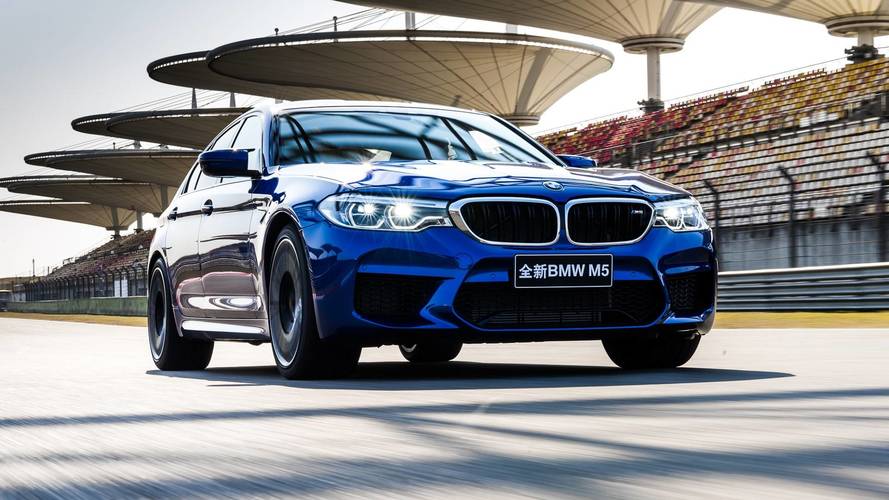 2018 BMW M5 on Shanghai International Circuit