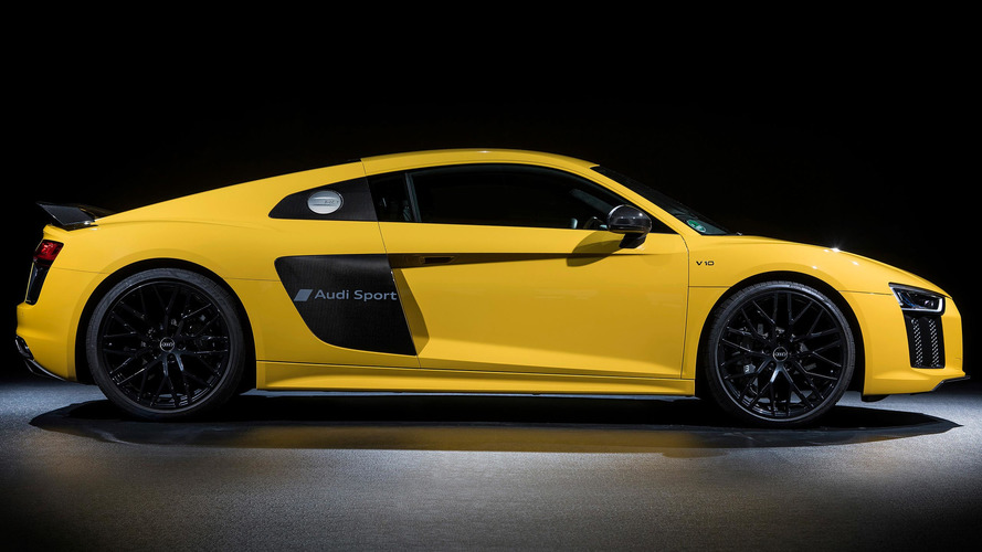 Audi R8 etched paint