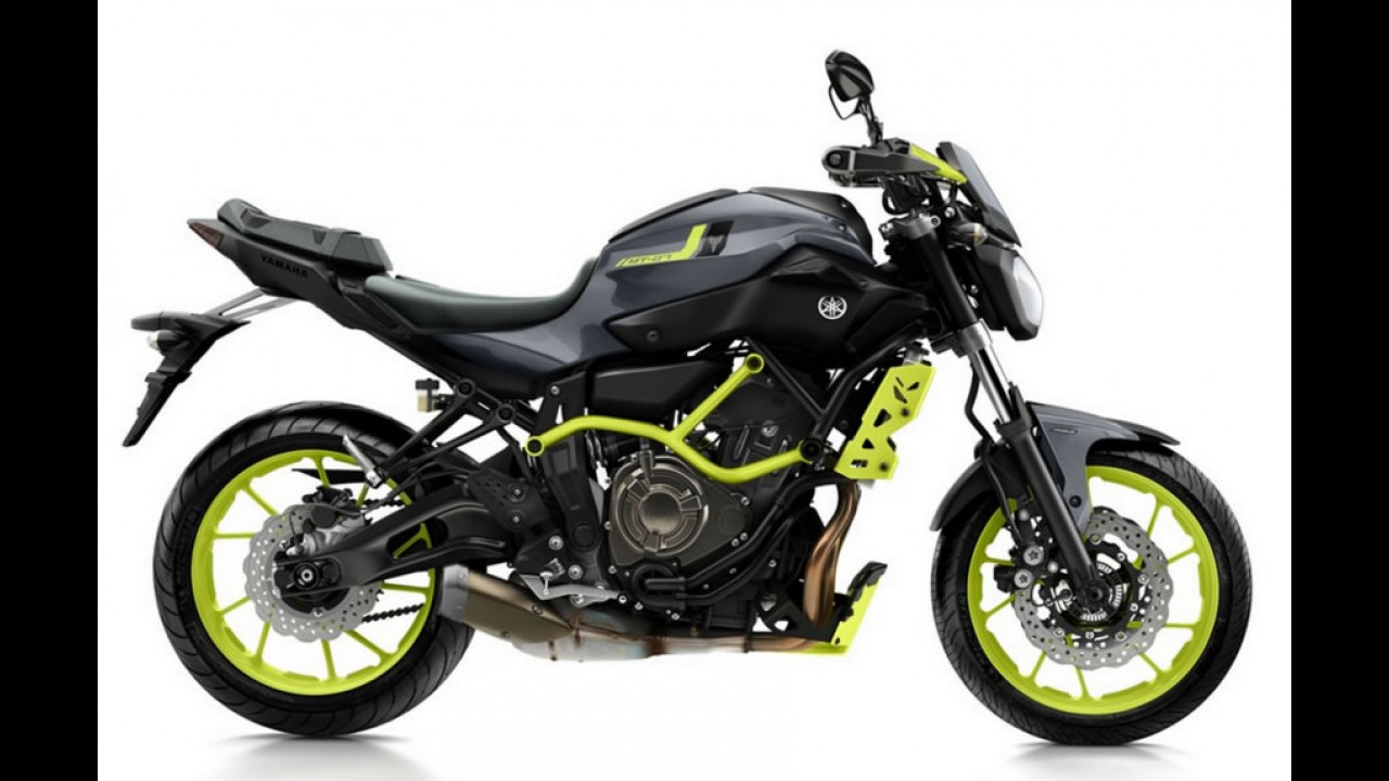 Yamaha MT-07 ganha a invocada pintura "Night Fluo" da supernaked MT-10
