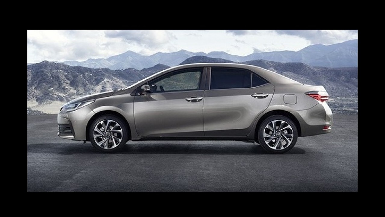 Toyota Corolla 2017 reestilizado tem novas fotos reveladas (inclusive do interior)